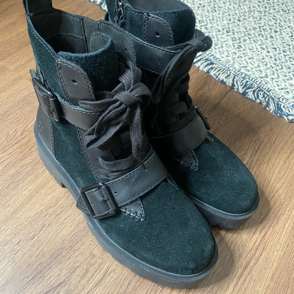 UGG combat boots size 8